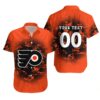 Philadelphia Flyers Hawaiian Shirt Camouflage Vintage – NHL, NHL Hawaiian Shirt