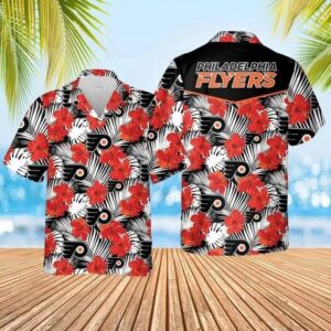 Philadelphia Flyers Hawaiian Shirt, Beach Shorts, NHL Hawaiian Shirt