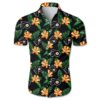 Philadelphia Flyers Orange Hibiscus Hawaiian Shirt, NHL Hawaiian Shirt