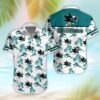 San Jose Sharks Aloha Shirt, NHL Hawaiian Shirt