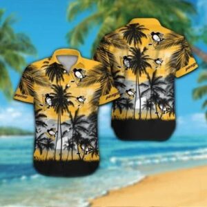 Pittsburgh Penguins Hawaiian Shirt 1, NHL Hawaiian Shirt
