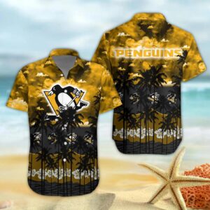 Pittsburgh Penguins Hawaiian Shirt 2, NHL Hawaiian Shirt