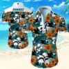 San Jose Sharks Ornage Lily Flowers Hawaiian Shirt, NHL Hawaiian Shirt