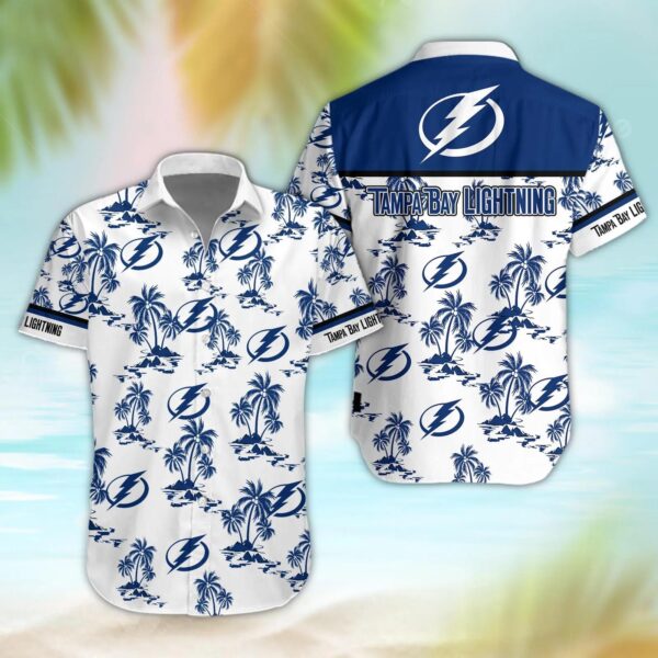 Tampa Bay Lightning Aloha Shirt, NHL Hawaiian Shirt