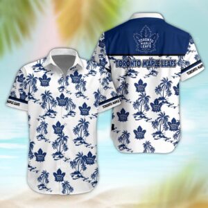 Toronto Maple Leafs Aloha Shirt, NHL Hawaiian Shirt