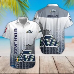 Utah Team Jazzz Hawaiian Shirt, NHL Hawaiian Shirt