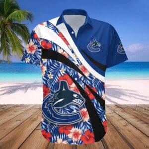 Vancouver Canucks Hawaiian Shirt Hibiscus Sport Style – NHL, NHL Hawaiian Shirt