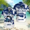Vancouver Canucks Personalized Hawaiian Shirt – Custom Name, NHL Hawaiian Shirt