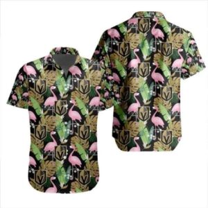 NHL Vegas Golden Knights Special Aloha Style Design 3D Hawaiian Shirt, NHL Hawaiian Shirt