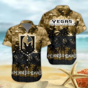 Vegas Golden Knights Hawaiian Shirt 1, NHL Hawaiian Shirt