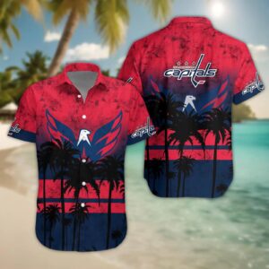 Washington Capitals Hawaii Shirt, NHL Hawaiian Shirt