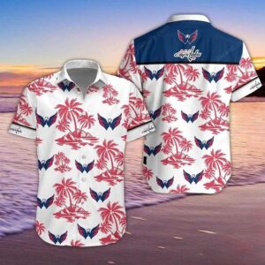 Washington Capitals Summer Shirt Hawaiian Shirt, NHL Hawaiian Shirt