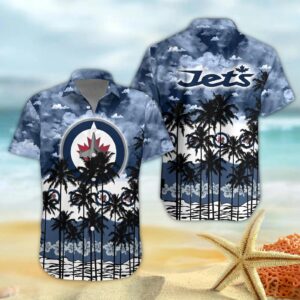 Winnipeg Jets Hawaiian Shirt 1, NHL Hawaiian Shirt