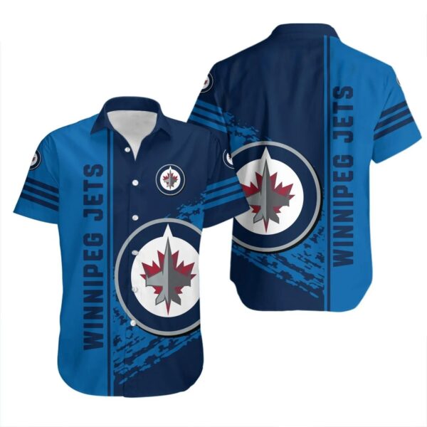 Winnipeg Jets Hawaiian Shirt Quarter Style – NHL, NHL Hawaiian Shirt