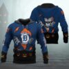 Detroit Tigers Halloween 3D Apparel, MLB Hoodie