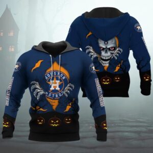 Houston Astros Halloween 3D Apparel, MLB Hoodie