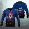Philadelphia Phillies Halloween 3D Apparel, MLB Hoodie