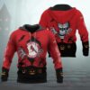 St. Louis Cardinals Halloween 3D Apparel, MLB Hoodie