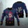 Washington Nationals Halloween 3D Apparel, MLB Hoodie
