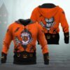 Chicago Bears Halloween 3D Apparel, NFL Hoodie