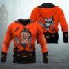 Cleveland Browns Halloween 3D Apparel, NFL Hoodie