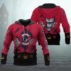 Houston Texans Halloween 3D Apparel, NFL Hoodie