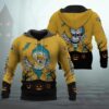 Jacksonville Jaguars Halloween 3D Apparel, NFL Hoodie