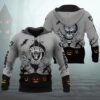 Las Vegas Raiders Halloween 3D Apparel, NFL Hoodie