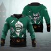 New York Jets Halloween 3D Apparel, NFL Hoodie