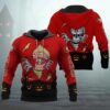 San Francisco 49ers Halloween 3D Apparel, NFL Hoodie