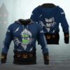 Seattle Seahawks Halloween 3D Apparel, NFL Hoodie