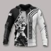 Arizona Diamondbacks Black White All Over Print Apparel 1, MLB Hoodie