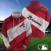 Atlanta Braves All Over Print Apparel, MLB Hoodie