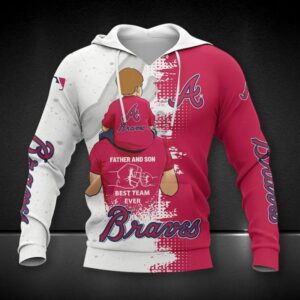 Atlanta Braves Dad and Son All Over Print Apparel 1, MLB Hoodie