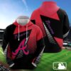 Atlanta Braves Printed Apparel, MLB Hoodie