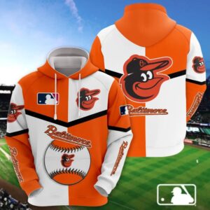 Baltimore Orioles 3D Apparel, MLB Hoodie