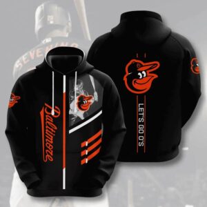 Baltimore Orioles 3D Hoodie, MLB Hoodie