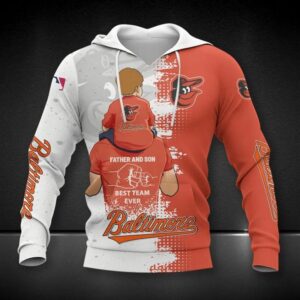Baltimore Orioles Dad And Son All Over Print Apparel 1, MLB Hoodie