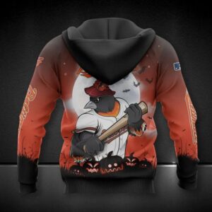 Baltimore Orioles Mascot All Over Print Apparel 1, MLB Hoodie