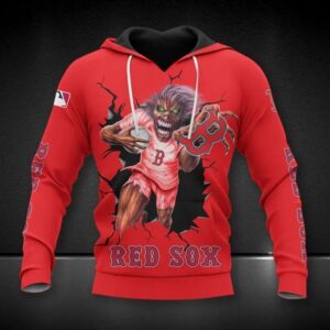 Boston Red Sox All Over Print Hoodie 1, MLB Hoodie