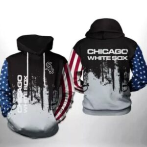 Chicago Baseball White Team Soxs 3D Hoodie, MLB Hoodie