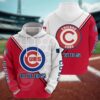 Chicago Cubs Logo 3D Clothing, MLB Hoodie