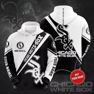Chicago White Baseball Team Soxs MLB 3D Hoodie, MLB Hoodie