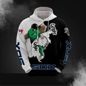 Chicago White Sox Mascot All Over Print Apparel 1, MLB Hoodie Chicago White Sox Mascot All Over Print Apparel 1, MLB Hoodie