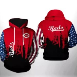 Cincinnati Baseball Team Redss 3D Hoodie, MLB Hoodie