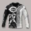 Cincinnati Reds Black And White All Over Print Apparel 1, MLB Hoodie