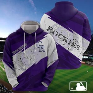 Colorado Rockies All Over Print Apparel 1, MLB Hoodie