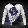 Colorado Rockies Big Logo All Over Print Apparel 1