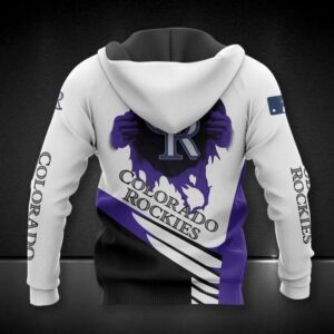 Colorado Rockies Big Logo All Over Print Apparel 1