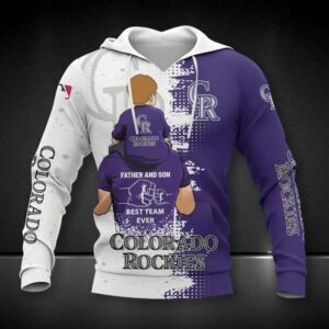 Colorado Rockies Dad And Son All Over Print Apparel 1, MLB Hoodie Colorado Rockies Dad And Son All Over Print Apparel 1, MLB Hoodie